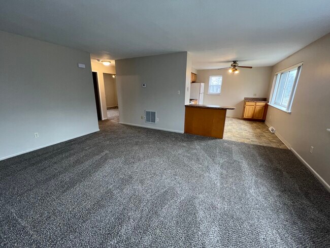 2-Bed Apt: Living Room - Fairway Apartments