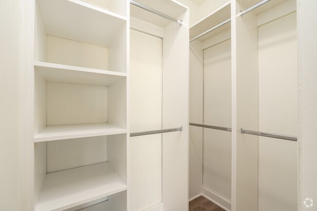 2BR, 1BA - 900SF - Living Room Closet