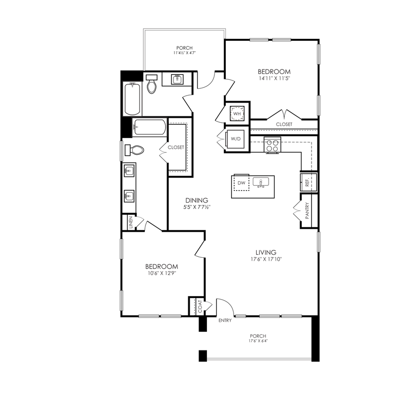 Floor Plan - SF - B1