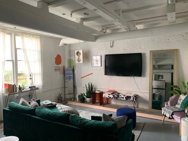 Living Room filled with natural light - 244 Peters St SW Unit Swift & Co. Lofts