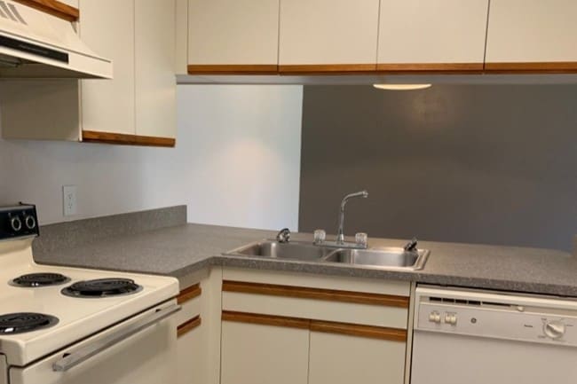 Kitchen in a 2 bedroom