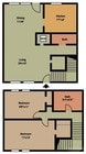 2BR/1.5BA