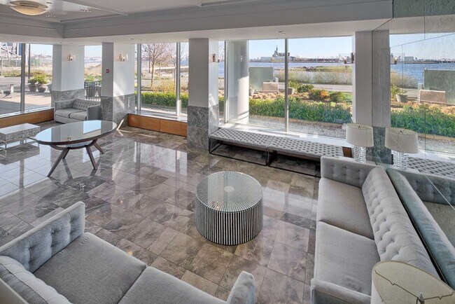 Building Lobby - 25 Hudson St Condo Unit 602