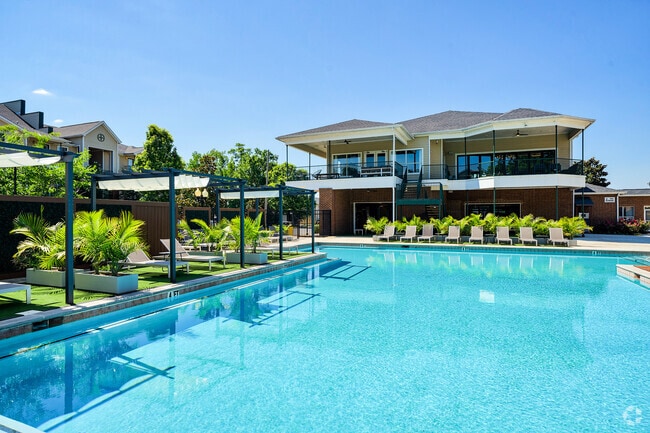 Pool Area & Clubhouse Terrace - Vie at University Downs Rental
