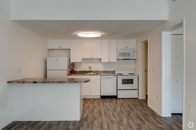 1BR, 1BA - Kitchen - Beach Bluff ~ Boutique Cottage Style Living in a Laid Back Coastal Community