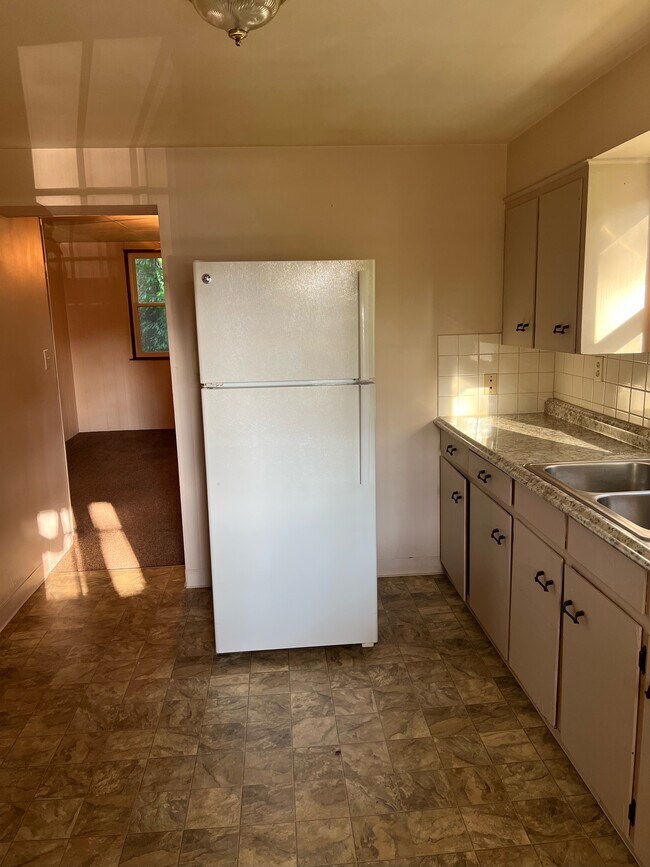 Kitchen, pictured appliances included - 386 Freeport Rd Unit Downstairs Apartment