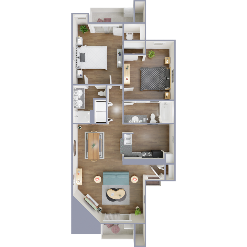 Floor Plan - B2 U
