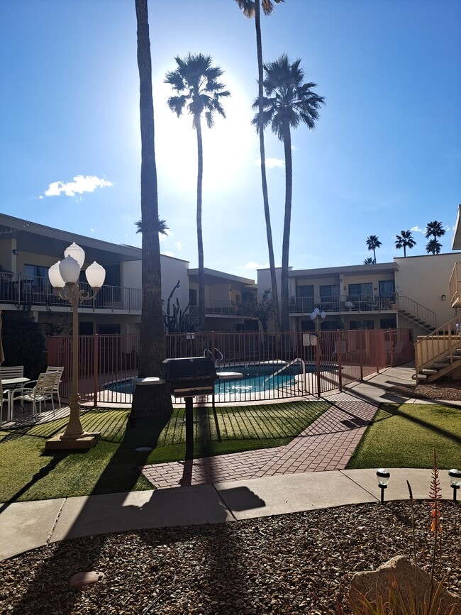 View from front of condo
