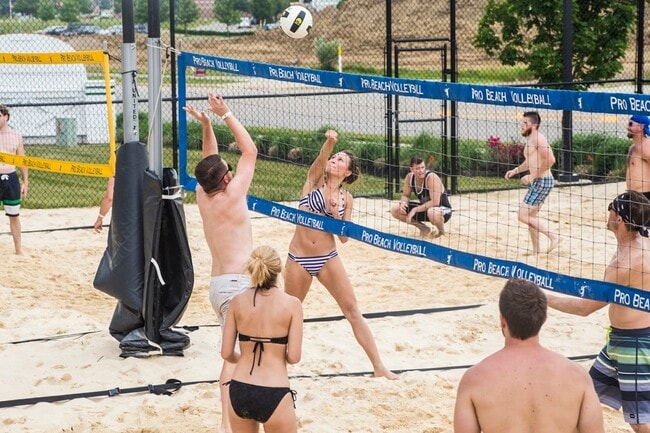 The Goat Volleyball League