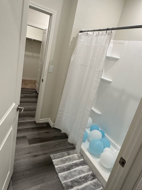 Walk in shower