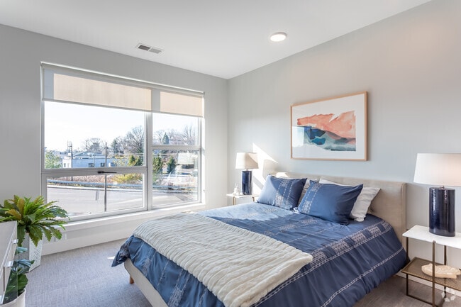 1BR, 1BA - A1 - Bedroom