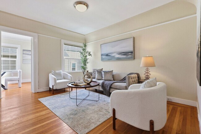Photo - Charming Seacliff Top Floor Condo Unit with views of Golden Gate Bridge!