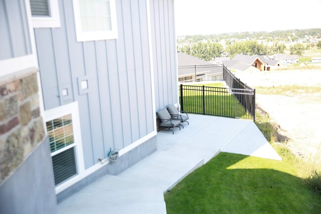 Private Patio and yard - 555 N Sarah St Apartment Unit 555