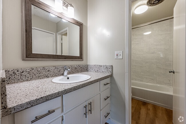 1BR, 1BA - 756SF - Bathroom