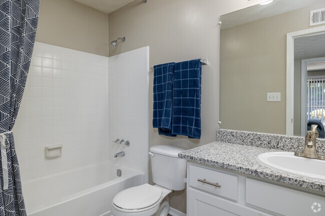 2BR, 2BA - 1,268SF - Bathroom Two