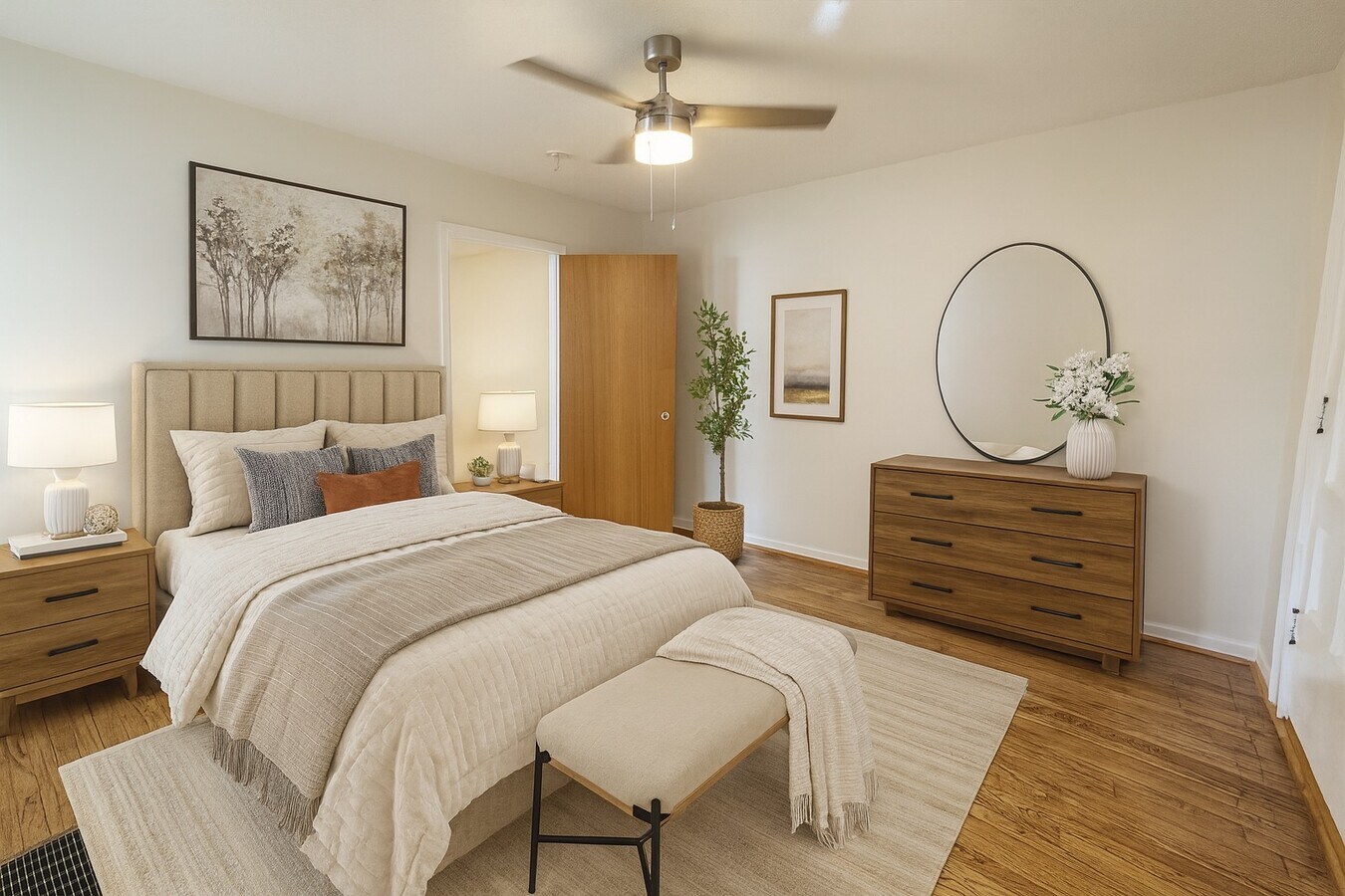 AI generated for staging example purposes only - 2458 Duck Creek Rd Unit Floor 2