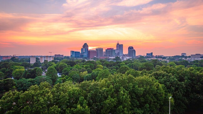 Enjoy easy access to Highway 70, I-540, Downtown Raleigh, and Downtown Durham, making commuting and exploring the area convenient. - Amavi Brier Creek Homes