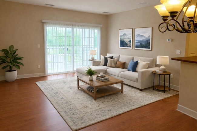 Living Room - 8401 Callabee Way Unit D-10