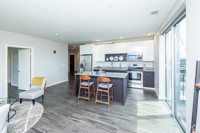 2 habitaciones, 2 baños - 978 pies cuadrados - Cocina - Skyline Tower