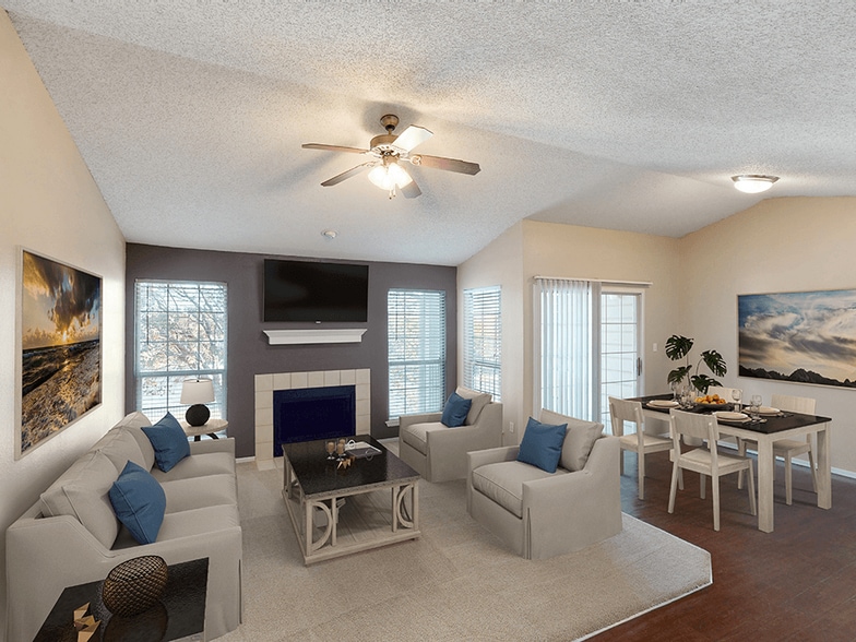 Beautiful Open Floor Plans!