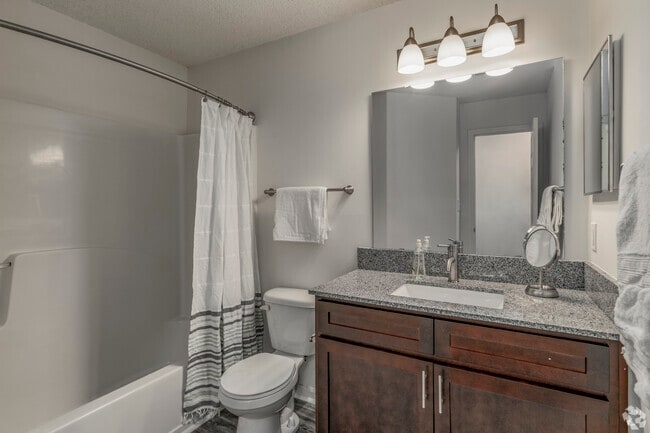 The Whitney - 1st & 2nd Floors - 2BR, 2BA - 1,000SF - Master Bathroom - Catawba