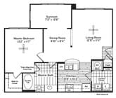 Garrett West - RAY - 1 Beds - 1 Baths - 845 Sq. ft.