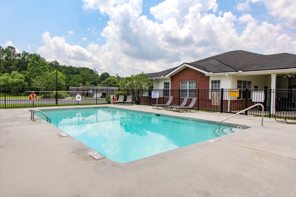 Take a dip in the swimming pool