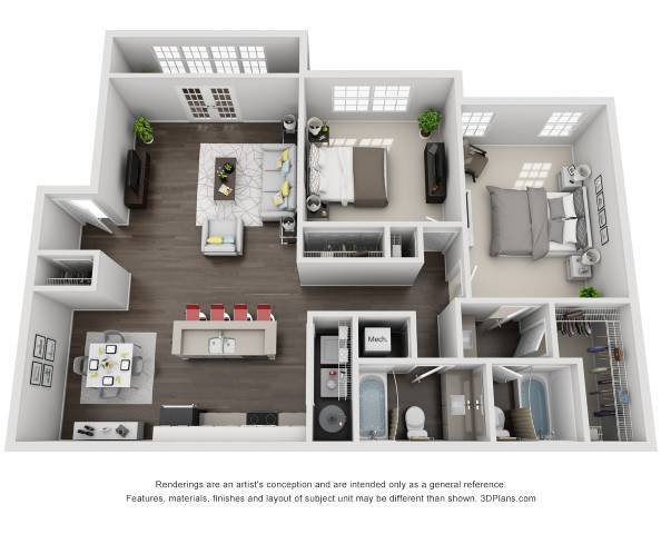 Floor Plan - The Scottsdale Renovated