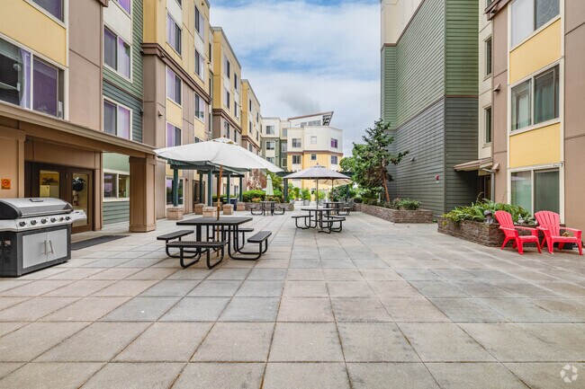 Landscaped Courtyard