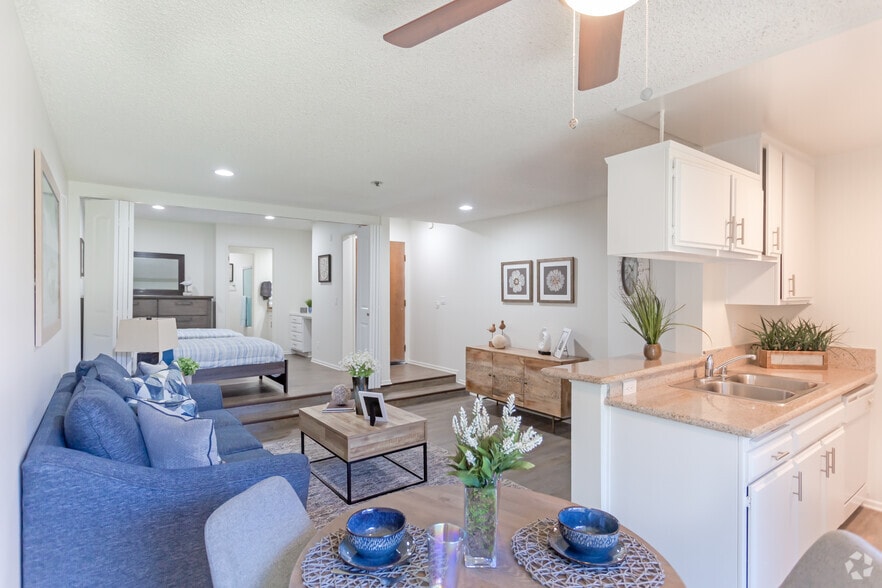 1BR,1BA- Living Room