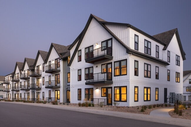 Thoughtfully designed with upscale finishes and available garages at The Madison.