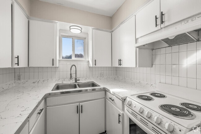 1BR, 1BA - 480SF - Kitchen - Vintage Pads