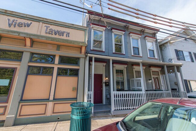 Photo - MT ADAMS - Stunning City/River View  from back deck of Cozy 2 bed townhome.