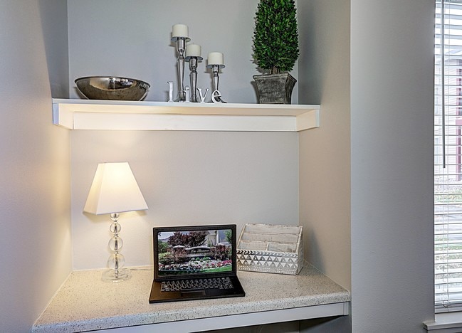 Built in Desk in Master