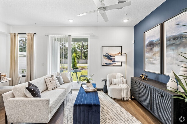 2BR, 2.5BA - 1,260SF - Living Room