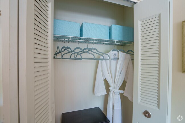 1BR, 1BA - 650SF - Bedroom Closet