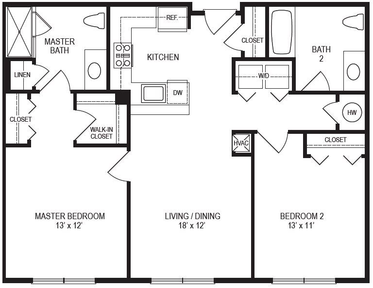 Floor Plan - 2A