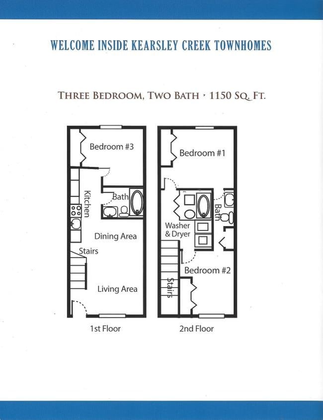 Basic Model - Straight - Kearsley Creek Townhomes